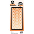 Studio Light Grunge 4x8 Mask/Stencil - Wallpaper Pattern, SL-GR-MASK336