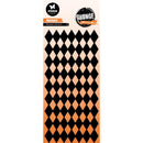 Studio Light Grunge 4x8 Mask/Stencil - Diamond Pattern, SL-GR-MASK337