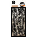 Studio Light Grunge 4x8 Mask/Stencil - Leaf Background, SL-GR-MASK379