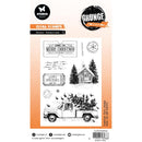 Studio Light Grunge 4x6 Clear Stamp - Winter Wonderland, SL-GR-STAMP844