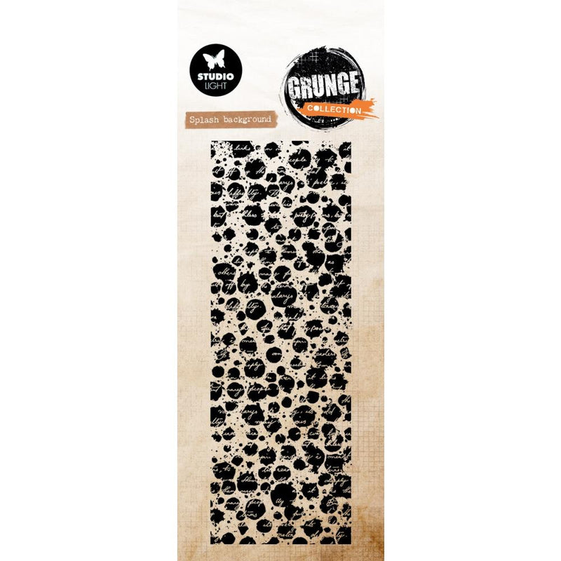 Studio Light Grunge 2.5x6 Clear Stamp - Splash Background, SL-GR-STAMP890