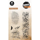 Studio Light Grunge 4x6 Clear Stamp - Vintage Roses, SL-GR-STAMP892