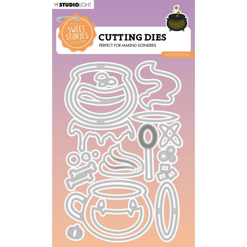 Studio Light Cutting Die Sweet Stories - Witch Kettle, SL-SS-CD722