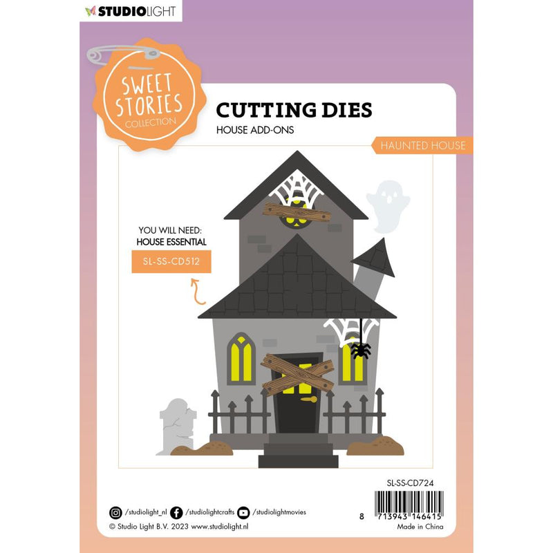 Studio Light Cutting Die Sweet Stories - Haunted House Add-Ons, SL-SS-CD724