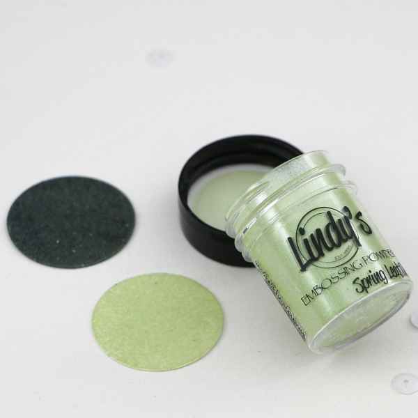 Lindy's Gang - Spring Leaf Chartreuse Embossing Powder, SLCEP