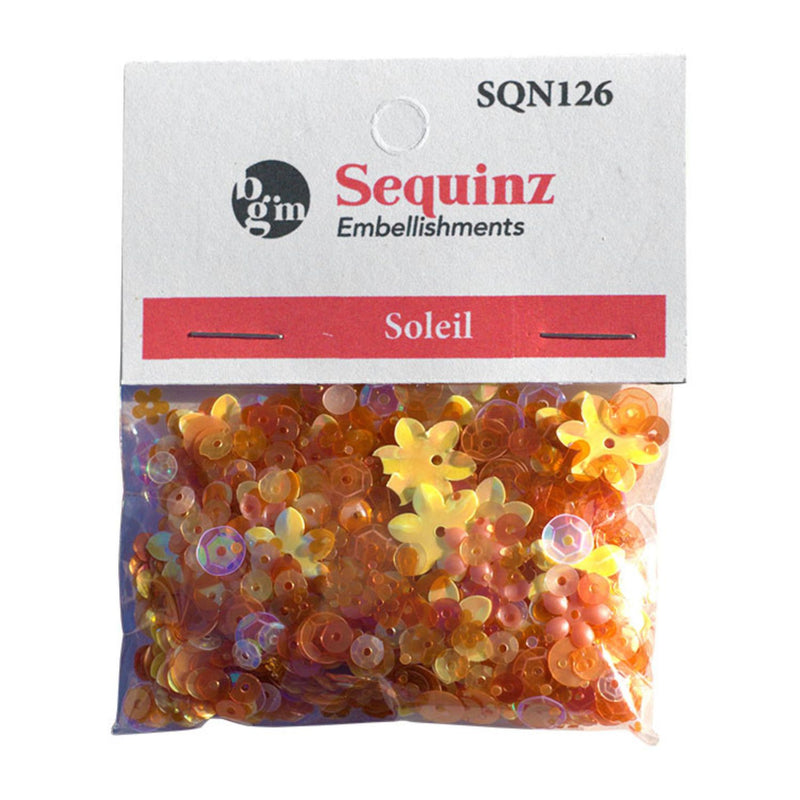 Buttons Galore & More - Sequinz - Soleil, SQN126