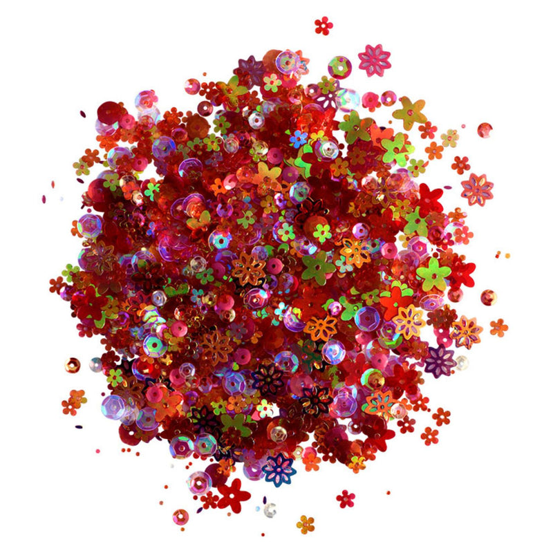 Buttons Galore & More - Sequinz - Berry Blooms, SQN127