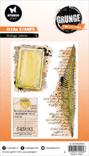 Studio Light Grunge Clear Stamps - Vintage Labels, STAMP608