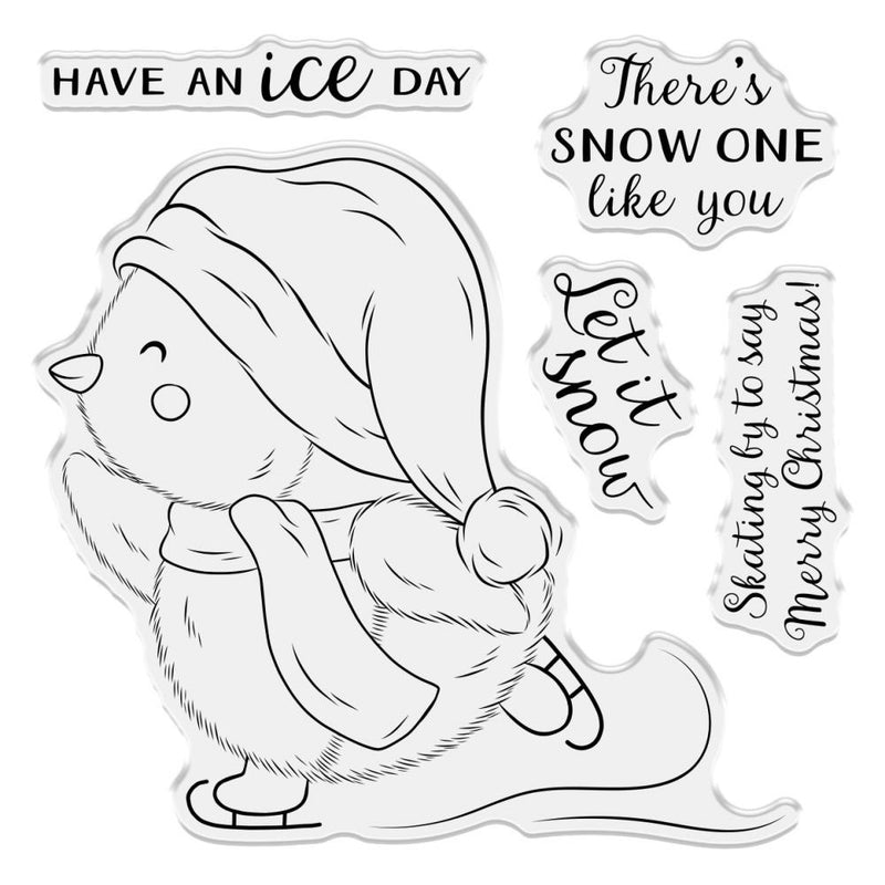 Crafter's Companion 4x4 Clear Stamp Set - Have an Ice Day, STCAHAID