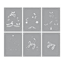 Spellbinders - Layered Joy Tree Stencil & Die Bundle, BD-0776