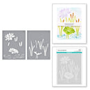Spellbinders Stencil Set - Lily Pad, STN-090 Jump for Joy Collection
