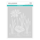 Spellbinders Stencil Set - Lily Pad, STN-090 Jump for Joy Collection