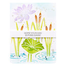 Spellbinders Stencil Set - Lily Pad, STN-090 Jump for Joy Collection