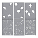 Spellbinders Stencil Set - Layered Flying Kites, STN-108