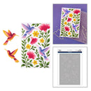 Spellbinders 3D Folder + Stencil - Hummingbird Garden, BD-1104 by Simon Hurley