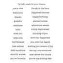 Spellbinders Clear Stamp Set - Typewriter Adventure Sentiments, STP-238 by: Vicky Papaioannou