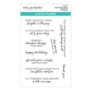 Spellbinders Clear Stamp Set - Spread Your Wings Sentiments, STP-252