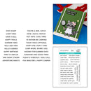 Spellbinders Clear Stamp Set - Summertime Sentiments, STP-269