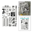 Mid Aug - Spellbinders Clear Stamp Set - Keepsake Numbers, STP-279 Esther Glas