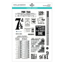 Mid Aug - Spellbinders Clear Stamp Set - Keepsake Numbers, STP-279 Esther Glas
