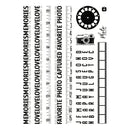 Mid Aug - Spellbinders Clear Stamp Set - Keepsake Strips, STP-280 Esther Glas