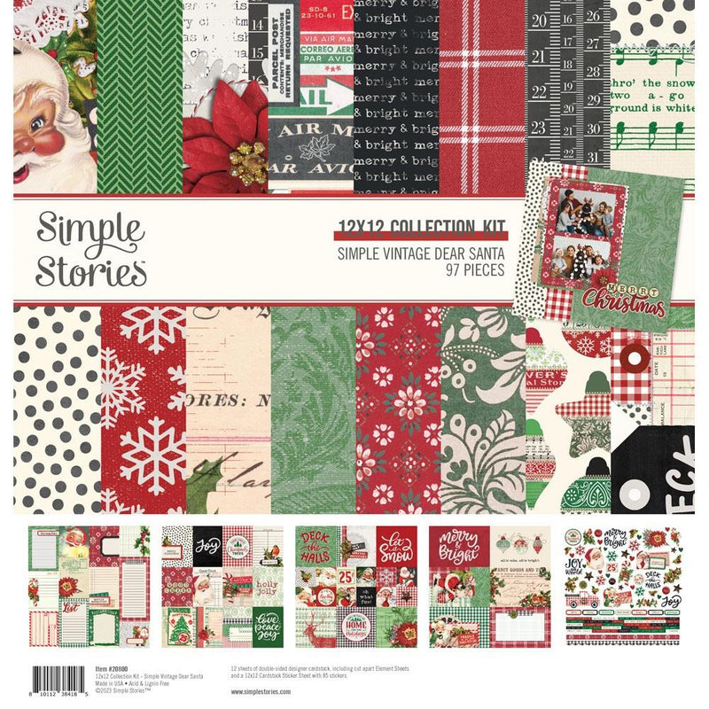 Simple Stories - Simple Vintage Dear Santa - 12x12 Collection Kit, SVD20800