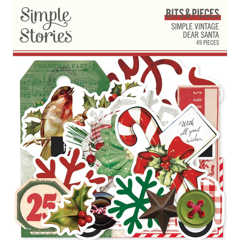 Simple Stories - Simple Vintage Dear Santa - Bits & Pieces, SVD20822