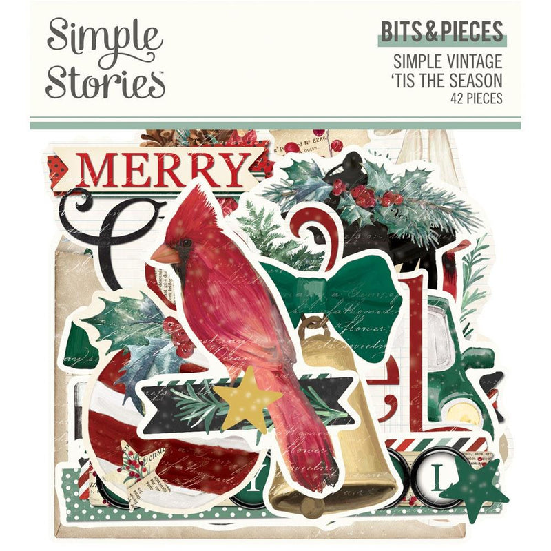 Simple Stories - Simple Vintage 'Tis the Season, - Bits & Pieces, SVS20722