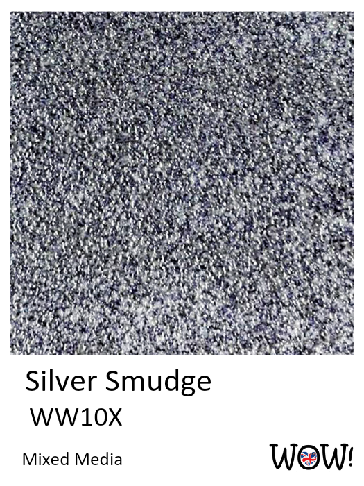 WOW! Embossing Powder - Silver Smudge, WW10X by Seth Apter