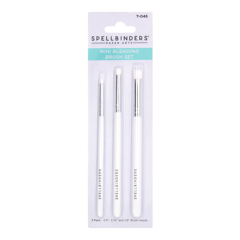 Spellbinders - Mini Blending Brushes 3Pc, T-045