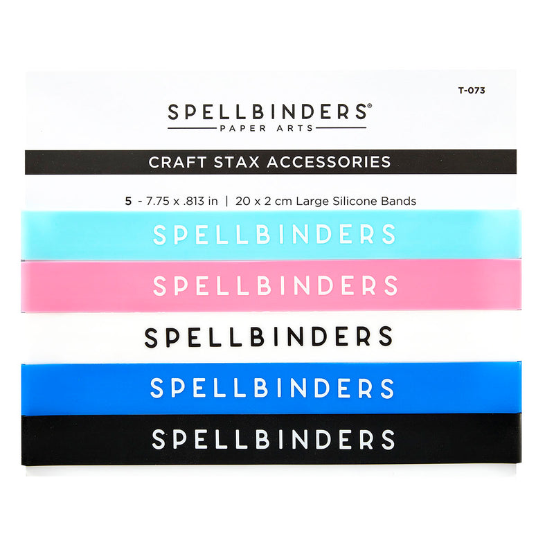 Spellbinders - Craft Stax Silicone Bands - Large, T-073