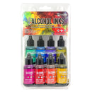 Tim Holtz Alcohol Ink Kit 8/Pc - Spectrum Retro, TAK83009