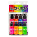 Ranger Tim Holtz Alcohol Neon Ink Kit 8pc, TAK91820