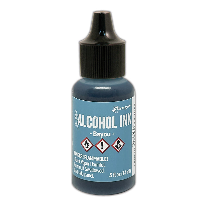 Ranger Tim Holtz Alcohol Ink .5oz - Bayou, TAL86024