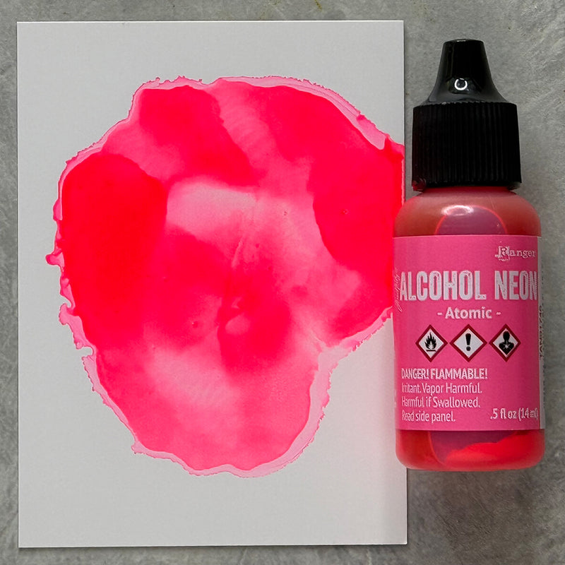 Ranger Tim Holtz Alcohol Neon Ink .5oz - Atomic, TAN91745