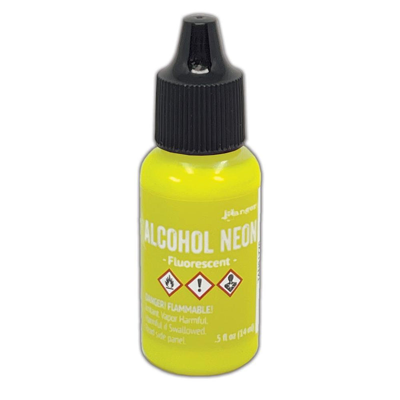 Ranger Tim Holtz Alcohol Neon Ink .5oz - Fluorescent, TAN91776