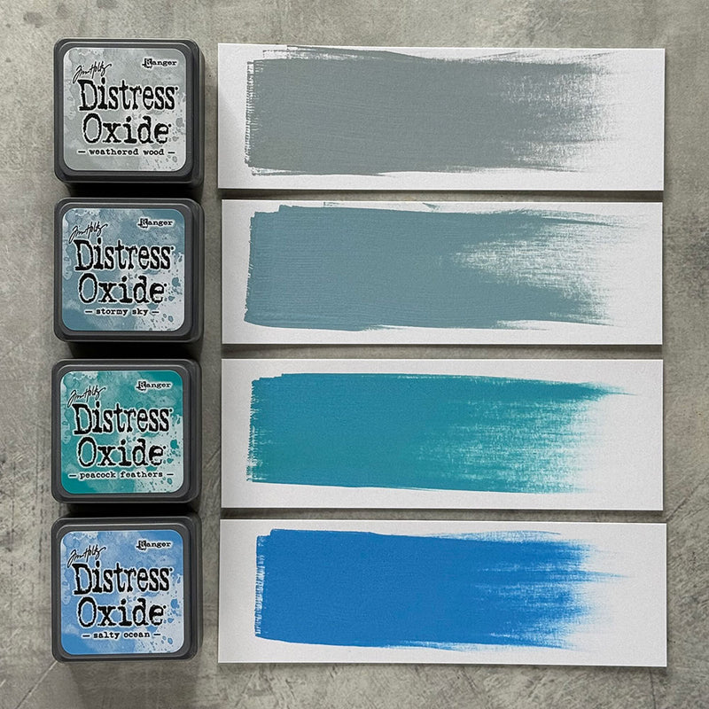 Ranger - Tim Holtz Ranger Distress Mini Oxide Ink Pads 4Pc - Kit