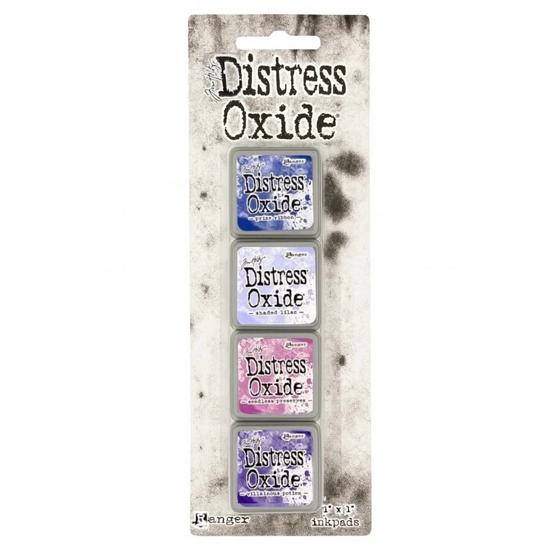 Ranger - Tim Holtz Ranger Distress Mini Oxide Ink Pads 4Pc - Kit