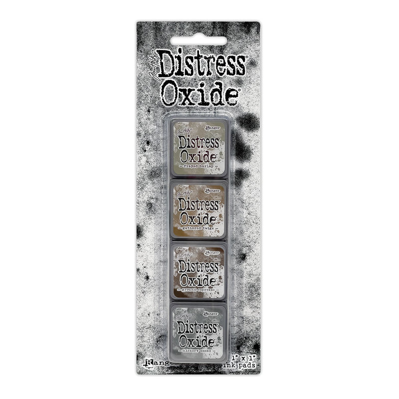 Ranger - Tim Holtz Distress Mini Oxide Ink Pads 4Pc - Kit