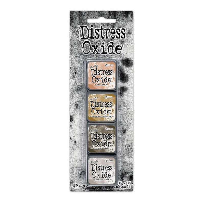 Ranger - Tim Holtz Distress Mini Oxide Ink Pads 4Pc - Kit