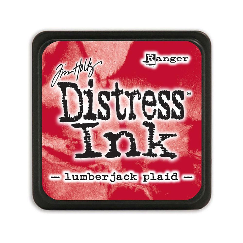 Tim Holtz Ranger Distress Mini Ink Pad- Lumberjack Plaid, TDP82460