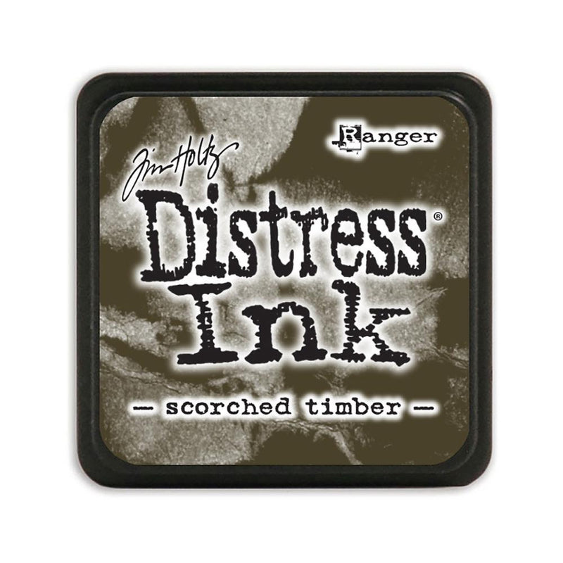 Tim Holtz Ranger Distress Mini Ink Pad- Scorched Timber, TDP83559