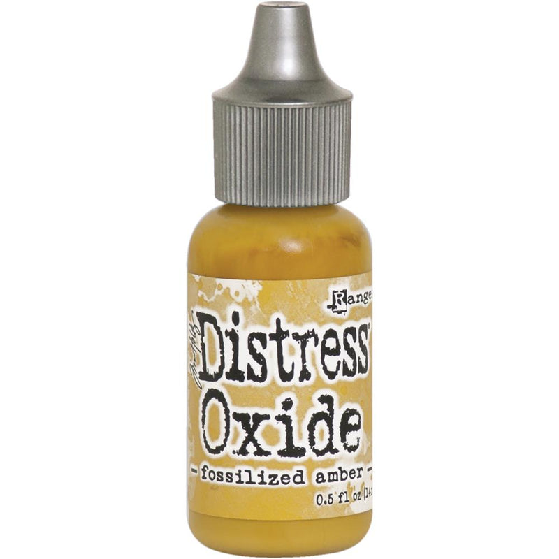 Ranger Distress Oxide Reinker .5oz - Fossilized Amber, TDR57086 by Tim Holtz