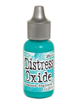 Ranger Distress Oxide Reinker .5oz - Peacock Feathers, TDR57208 by Tim Holtz