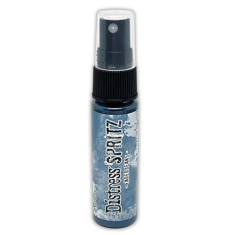 ETA 11/06 - Tim Holtz Distress Spritz 1oz Bottle - Faded Jeans, TDU86291