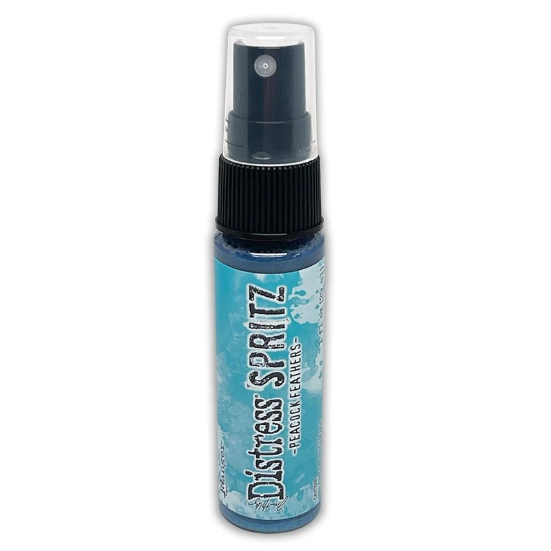 Tim Holtz Distress Spritz 1oz Bottle - Peacock Feathers, TDU86390 1st