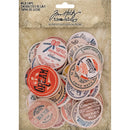 Tim Holtz Idea-Ology - Milk Caps 50/Pc, TH93684