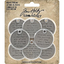 Tim Holtz Idea-Ology - Quote Tokens 8/Pc, TH93691