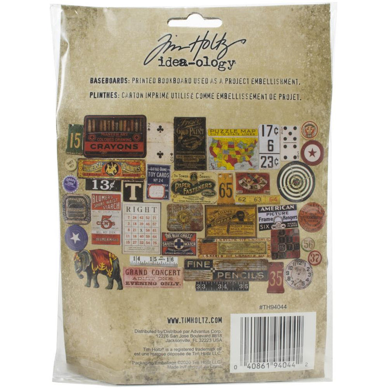 Tim Holtz Idea-ology - Junk Dawer 40Pc, TH94044