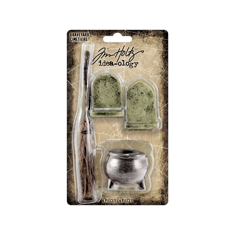 Tim Holtz Idea-Ology - Graveyard Halloween-Green, TH94337 23/24